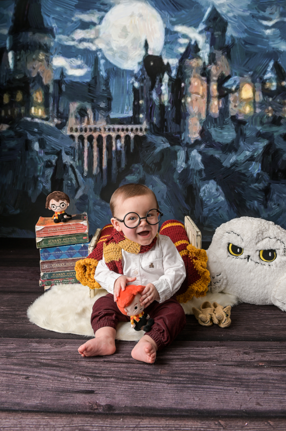 harry potter theme newborn portraits nyc