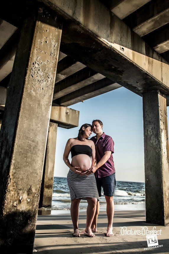 Coney Island Brooklyn Maternity Beach Session