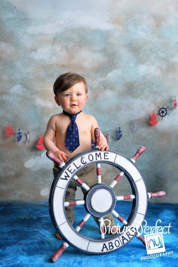 Brooklyn NY baby photographer nautical theme