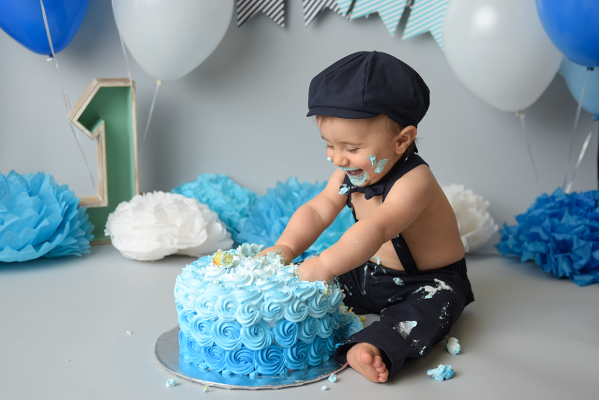 Staten Island cake smash photography, best baby birthday photos NYC