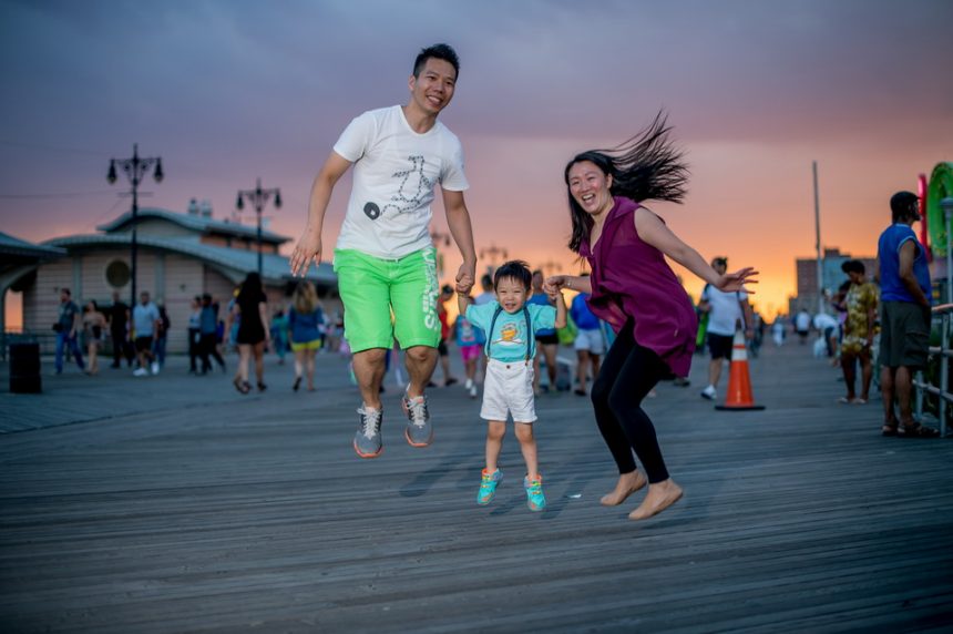 brighton beach mini family session