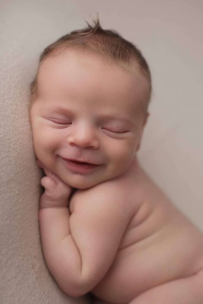 nyc newborn smile with staten island photographer