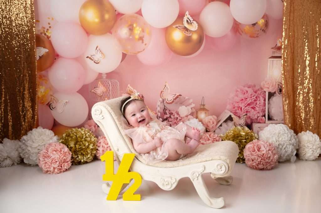 baby portraits six 6 months