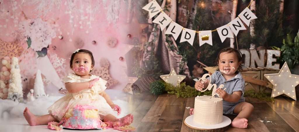Cake Smash Then And Now